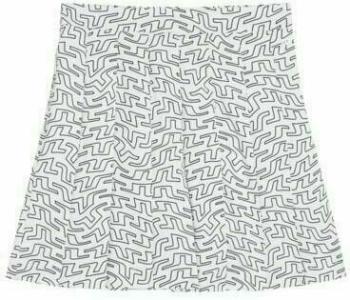 J.Lindeberg Adina Print Golf White Outline Bridge Swirl S Sukně