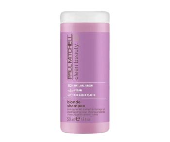 Paul Mitchell Šampon neutralizující žluté tóny Clean Beauty (Blonde Shampoo) 50 ml