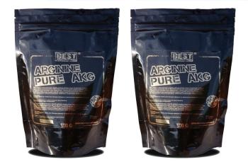 1+1 Zadarmo: Arginine pure AKG od Best Nutrition 250 g + 250 g