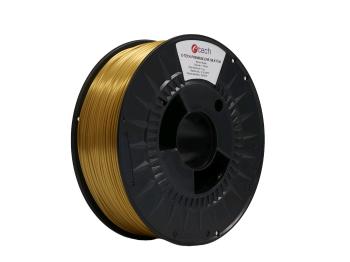 Tisková struna (filament), 3DF-P-SPLA1.75-BRASS, C-TECH PREMIUM LINE, Silk PLA, mosaz, 1,75mm, 1kg