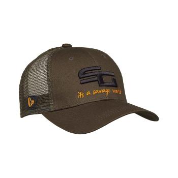 Savage Gear Kšiltovka SG4 Cap Olive Green