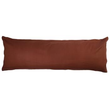 Faţă de pernă 4home, Pernă de relaxare Soţ rezervămaro închis, 50 x 150 cm, maro