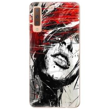 iSaprio Sketch Face pro Samsung Galaxy A7 (2018) (skef-TPU2_A7-2018)