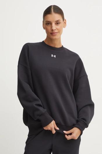 Mikina Under Armour Rival Fleece dámska, čierna farba, jednofarebná, 1386463