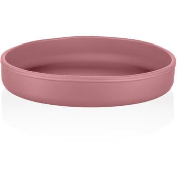 Zopa Silicone Plate talíř 6 m+ Old Pink 1 ks