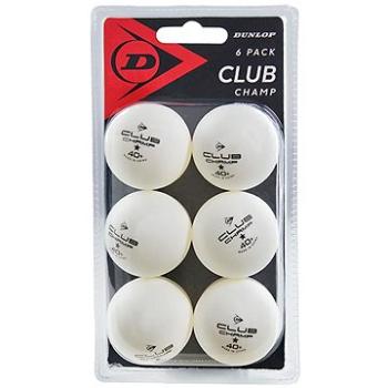 DUNLOP Club Champ 40+ * (6 ks) bílý (0045566500601)