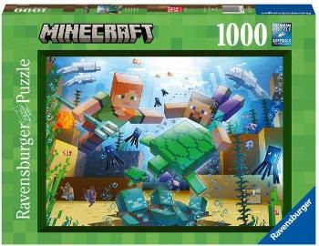 Puzzle Ravensburger Puzzle 171873 Minecraft 1000 db