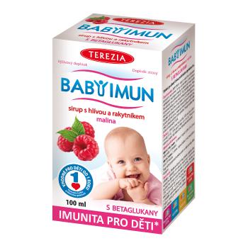 BABY IMUN sirup s hlívou a rakytníkem - malina