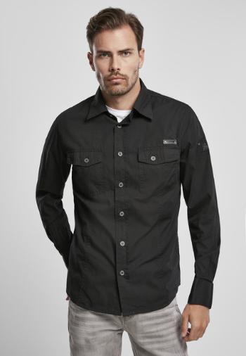 Brandit Slim Worker Shirt black - 4XL