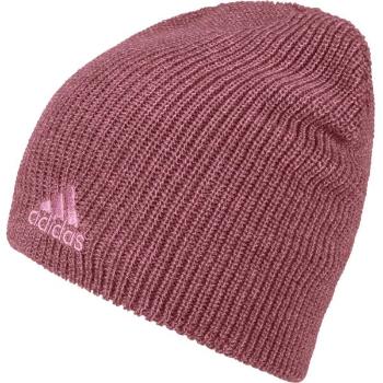 adidas MELANGE BEANIE Zimní čepice, růžová, velikost