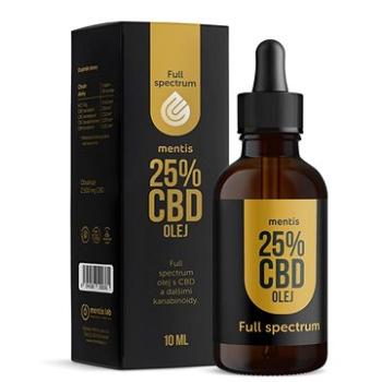 Mentis CBD Full spectrum olej 25 % (CBD_004)