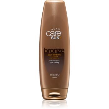 Avon Care Sun +  Bronze samoopalovací mléko na tělo a obličej 150 ml