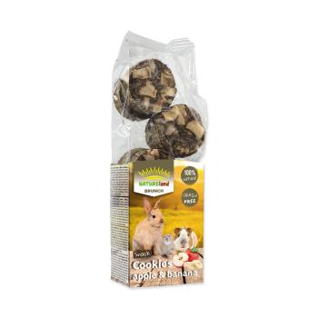 Nature Land Pochoutka Brunch sušenky s jablky a banány 120 g