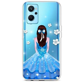 TopQ Kryt Realme 9i silikon Blue Princess 72988 (Sun-72988)