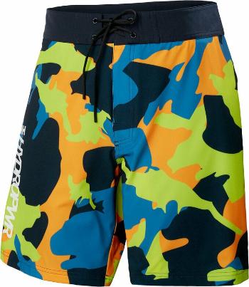 Helly Hansen Men's HP Board Shorts 9" 2.0 Azid Lime Camo 33 Pánské plavky
