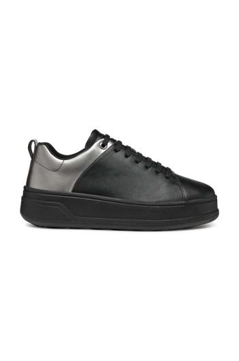 Sneakers boty Geox D SPHERICA ECUB-2 černá barva, D46WVB 0BCBN C9B1G