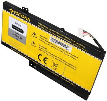 Laptop akkumulátor PATONA akku HP Pavilion 13 3800mAh Li-Pol 11, 4V NP03XL