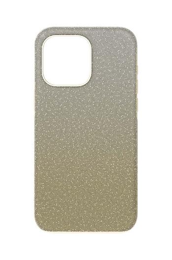 Obal na telefon Swarovski 5680857 HIGH 15 PRO MAX žlutá barva