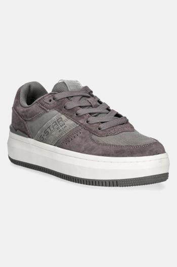 Semišové sneakers boty G-Star Raw Eve šedá barva, GR487045BW