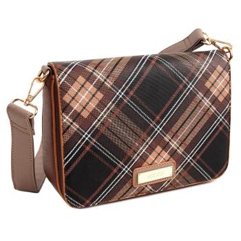 Dámská crossbody kabelka Doca 14179 - hnědá