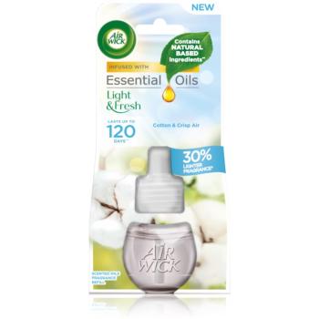 Air Wick Light & Fresh Cotton & Crisp Air Aroma diffúzor töltet 19 ml