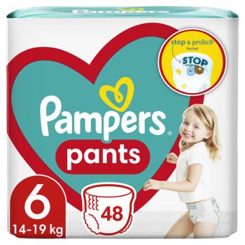 PAMPERS Pleny kalhotkové Active Baby Pants vel. 6 (48 ks) 14-19 kg