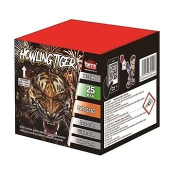 Ohňostroj - Baterie výmetnic howling tiger 25 ran   (8595596305995)