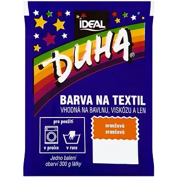 DUHA barva na textil oranžová 15 g (3045200475125)