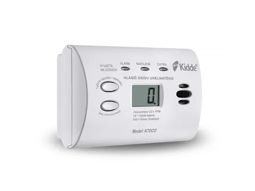 Detektor plynu KIDDE K7DCO oxid uhelnatý