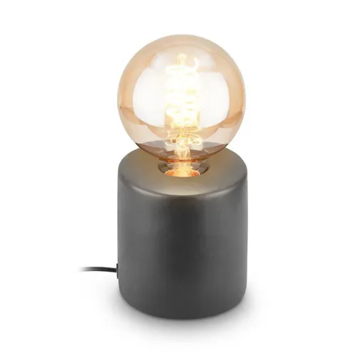 BRILONER Tubo stolní lampička - s vypínačem, E27 patice, max. 10W, antracit 7658015