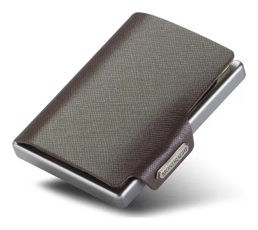 Mini peněženka Mondraghi Saffiano Teak