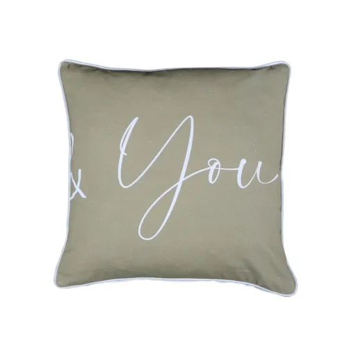 Polštář You z bavlny s výplní - 45*10*45cm Mars & More