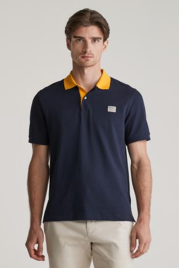 POLOKOŠILE GANT CONTRAST SS POLO EVENING BLUE