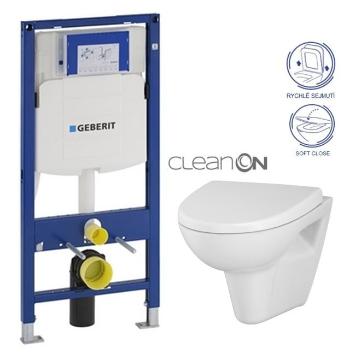 Geberit Duofix WC CERSANIT PARVA NEW + SEDÁTKO 111.300.00.5 PA1