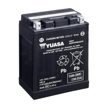 Motobaterie Yuasa Super MF YTX14AH-BS