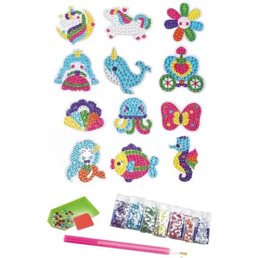 Alltoys Diamantový tvůrčí set (3D)