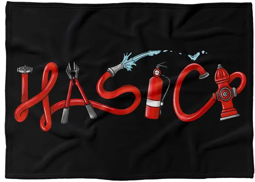 Deka Hasiči – red (Podšití beránkem: NE)