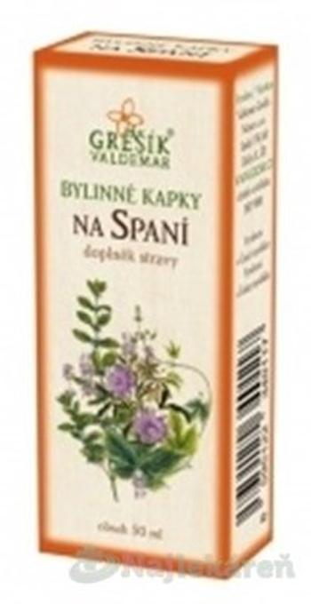 Grešík Bylinné kvapky na spanie 50 ml