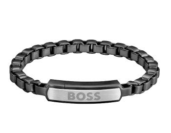 Hugo Boss Stylový pánský náramek z oceli Devon 1580598 17,5 cm