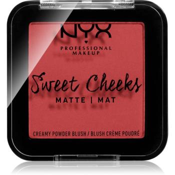 NYX Professional Makeup Sweet Cheeks  Blush Matte tvářenka odstín CITRINE ROSE 5 g