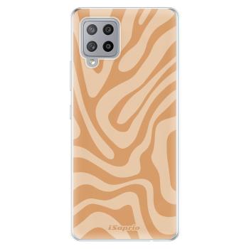 Odolné silikonové pouzdro iSaprio - Zebra Orange - Samsung Galaxy A42