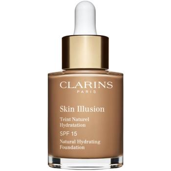 Clarins Skin Illusion Natural Hydrating Foundation rozjasňující hydratační make-up SPF 15 odstín 114N Cappuccino 30 ml