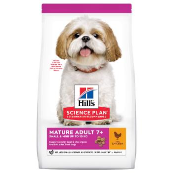 6kg 6 kg Hill's Science Plan száraz kutyatáp 1+5 ingyen! - Mature Adult 7+ Small & Mini csirke