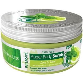 NATURALIS Tělový scrub Lime & Mint 300 g (8596048001885)