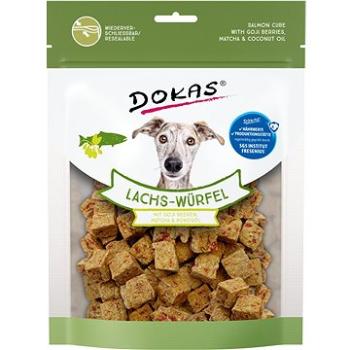 Dokas - Kostky z lososa s goji a matchou 150 g (4251276203121)