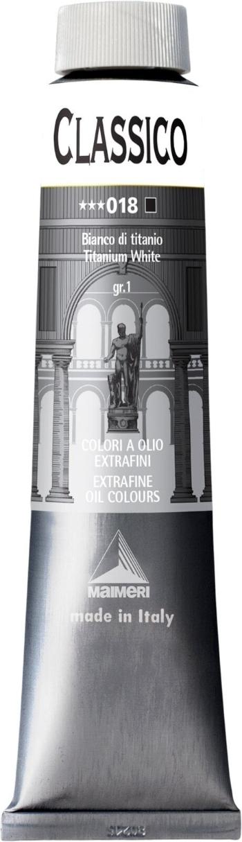 Maimeri Classico Olejová barva Titanium White 200 ml 1 ks