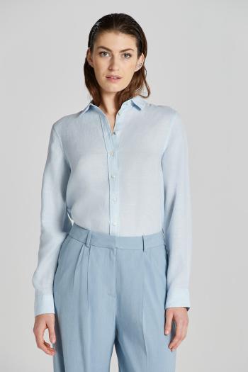 KOŠILE GANT REG LINEN CHAMBRAY SHIRT LIGHT BLUE