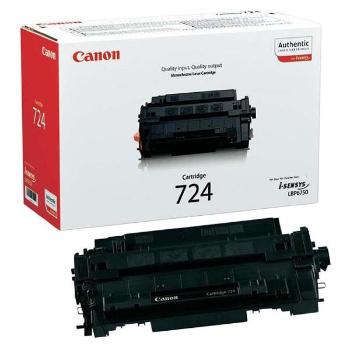 CANON CRG724 BK - originální toner, černý, 6000 stran