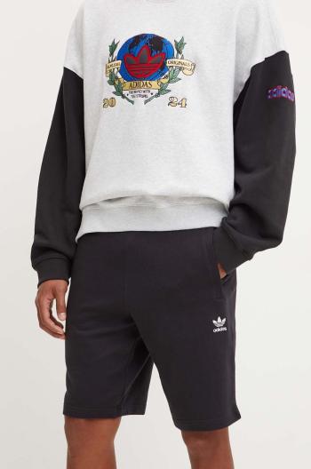 Bavlněné šortky adidas Originals černá barva, IY8520