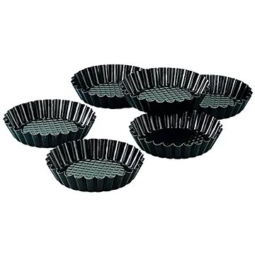 ZENKER Formičky na tartaletky 6ks BLACK METALLIC (6531)